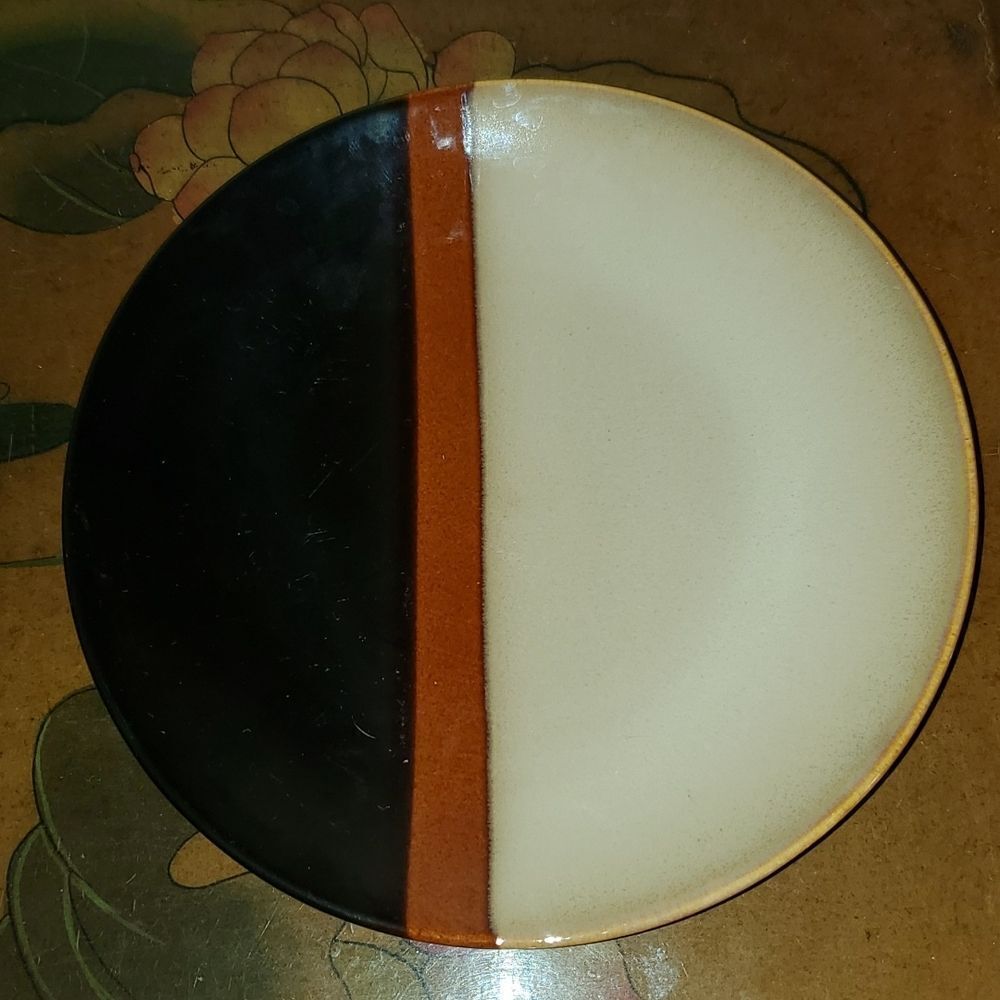 Sango Tempo Black Salad Plate 8"